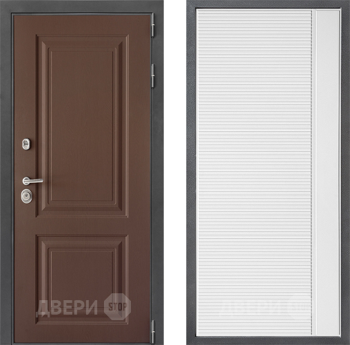 Дверь Дверной континент ДК-3/729 ФЛ-757 Белое Стекло Софт милк в Яхроме