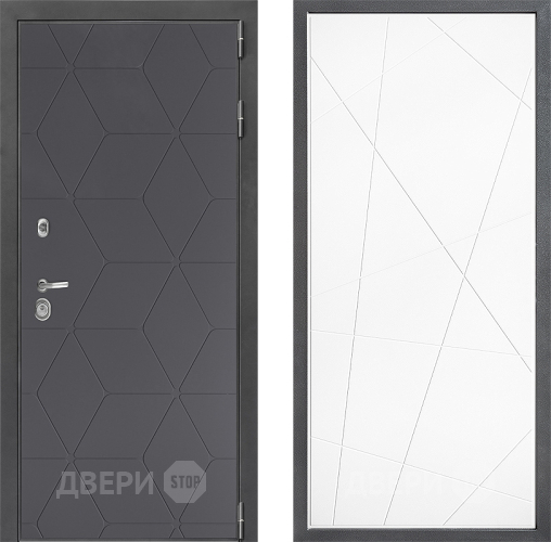 Дверь Дверной континент ДК-3/744 ФЛ-655 Белый софт в Яхроме