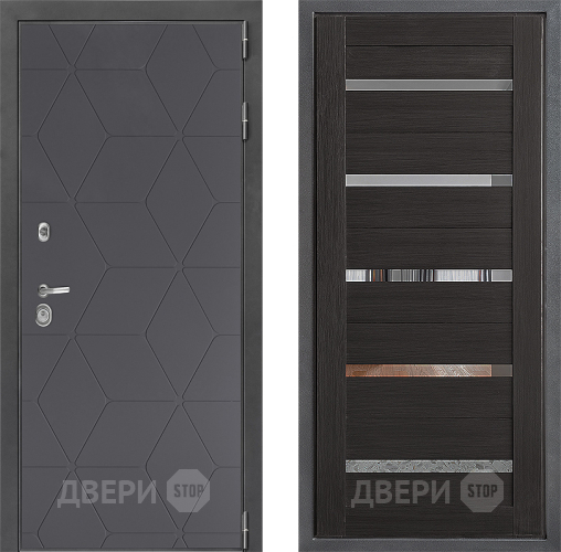 Дверь Дверной континент ДК-3/744 ФЛ-47 Венге в Яхроме