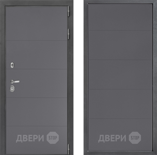 Дверь Дверной континент ДК-3/649 ФЛ-649 Графит софт в Яхроме