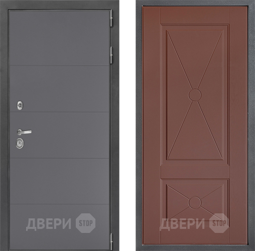 Дверь Дверной континент ДК-3/649 ФЛ-617 Ясень шоколадный в Яхроме