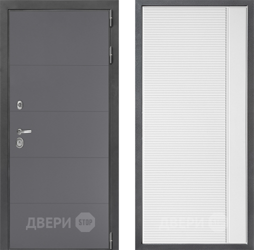 Дверь Дверной континент ДК-3/649 ФЛ-757 Белое Стекло Софт милк в Яхроме