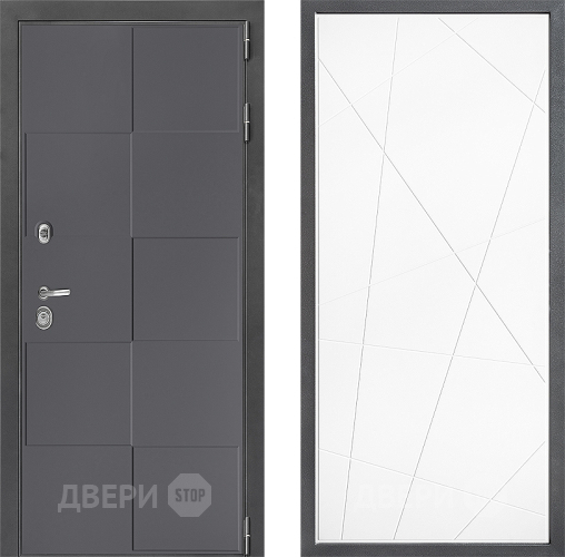 Дверь Дверной континент ДК-3/606 ФЛ-655 Белый софт в Яхроме