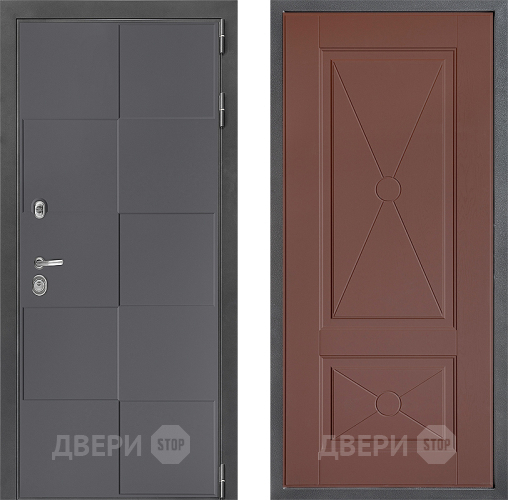 Дверь Дверной континент ДК-3/606 ФЛ-617 Ясень шоколадный в Яхроме