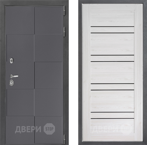 Входная металлическая Дверь Дверной континент ДК-3/606 ФЛ-49 Сосна белая в Яхроме