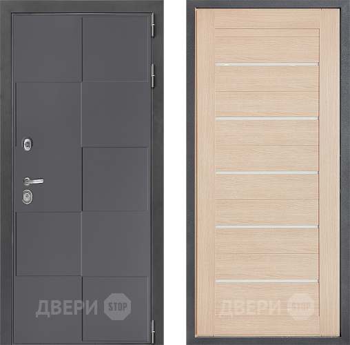 Входная металлическая Дверь Дверной континент ДК-3/606 ФЛ-46 Капучино в Яхроме