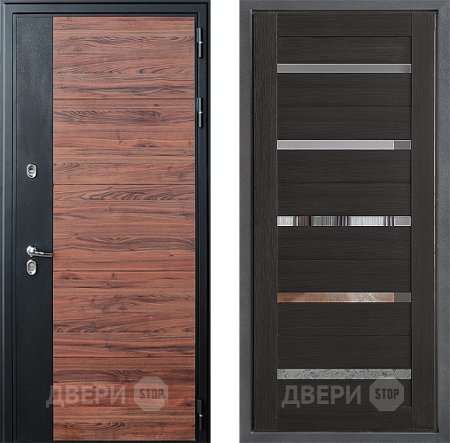 Дверь Дверной континент ДК-15 Красное Дерево ТЕРМО ФЛ-47 Венге в Яхроме