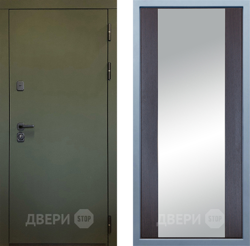 Дверь Дива МД-61 Д-15 Зеркало Венге в Яхроме