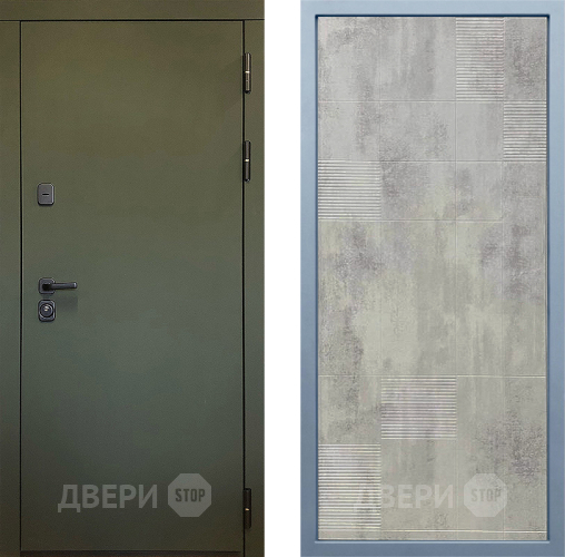 Дверь Дива МД-61 Д-4 Бетон темный в Яхроме