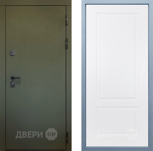 Входная металлическая Дверь Дива МД-61 Н-7 Белый в Яхроме