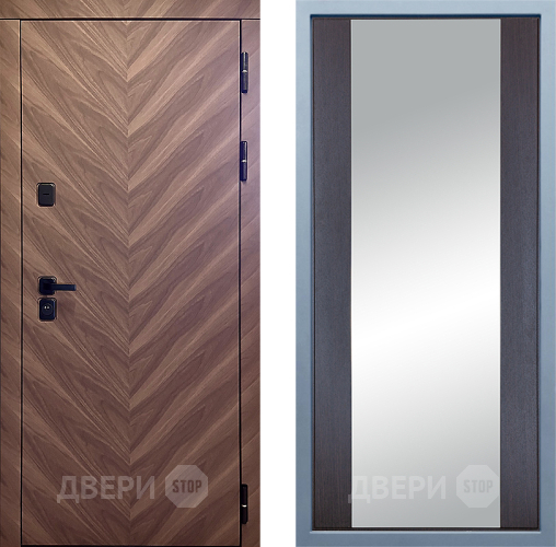 Входная металлическая Дверь Дива МД-98 Д-15 Зеркало Венге в Яхроме