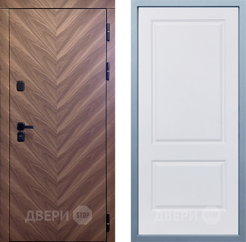 Входная металлическая Дверь Дива МД-98 Д-7 Белый в Яхроме