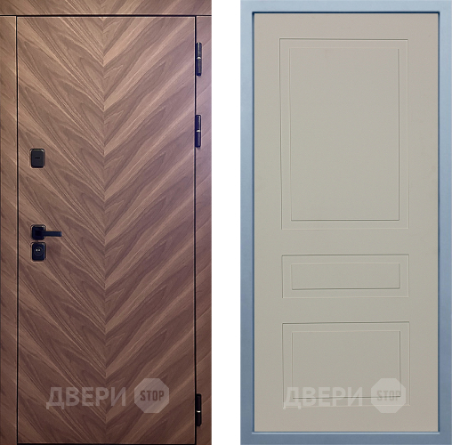 Входная металлическая Дверь Дива МД-98 Н-7 Шампань в Яхроме
