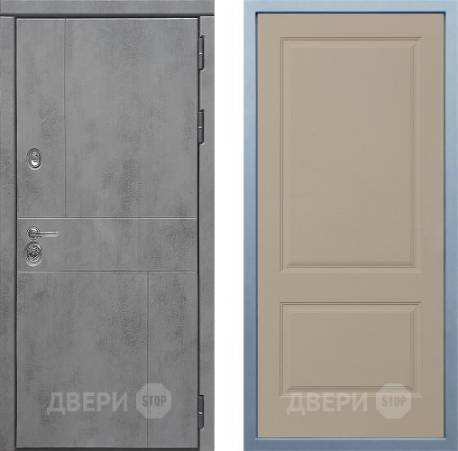 Входная металлическая Дверь Дива МД-48 Д-7 Шампань в Яхроме