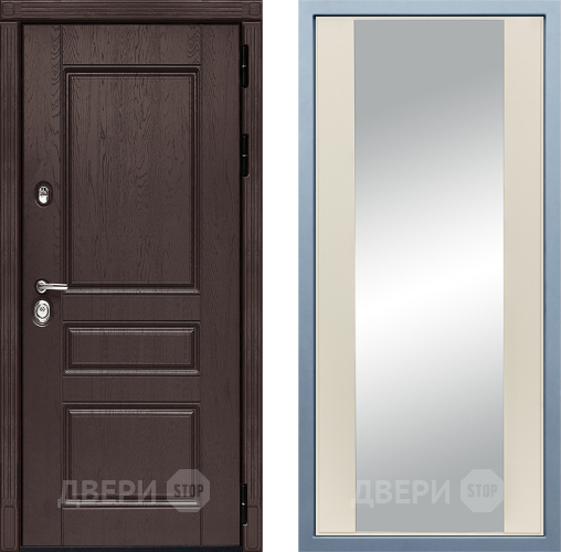 Дверь Дива МД-90 Д-15 Зеркало Шампань в Яхроме