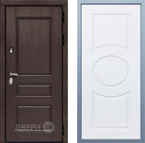 Дверь Дива МД-90 Д-8 Белый в Яхроме