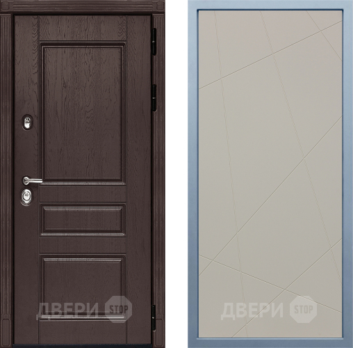 Входная металлическая Дверь Дива МД-90 Д-11 Шампань в Яхроме