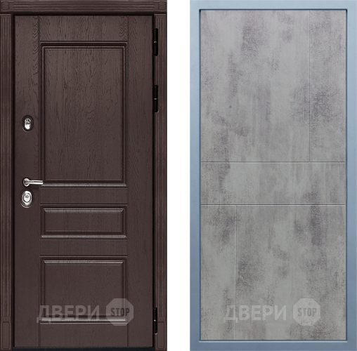 Дверь Дива МД-90 М-1 Бетон темный в Яхроме