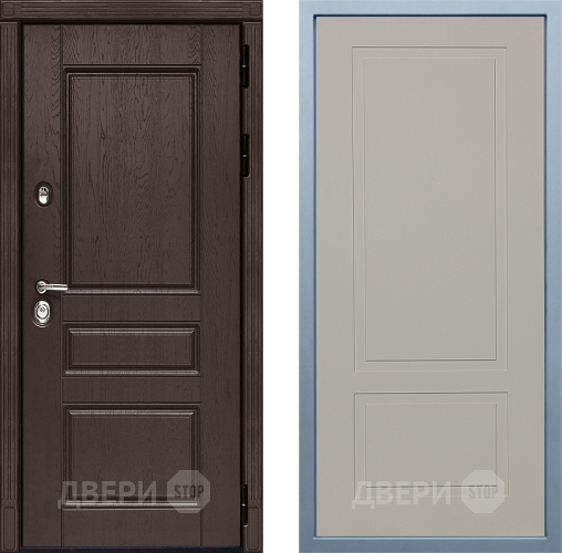 Входная металлическая Дверь Дива МД-90 Н-7 Шампань в Яхроме
