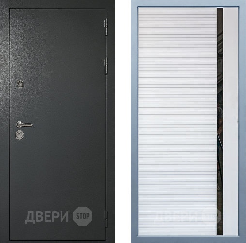 Входная металлическая Дверь Дива МД-40 Титан МХ-45 Белый матовый в Яхроме