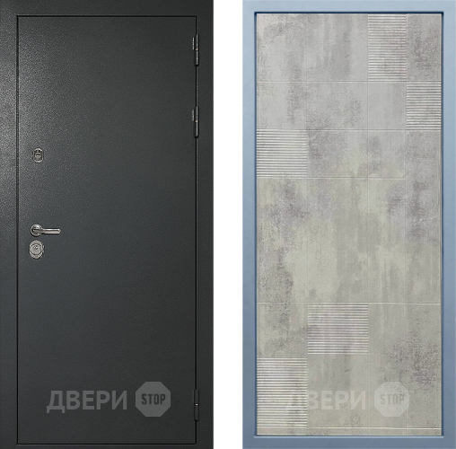 Дверь Дива МД-40 Титан Д-4 Бетон темный в Яхроме