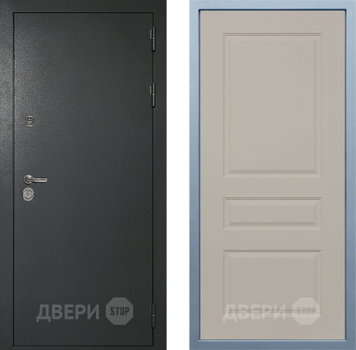 Входная металлическая Дверь Дива МД-40 Титан Д-13 Шампань в Яхроме