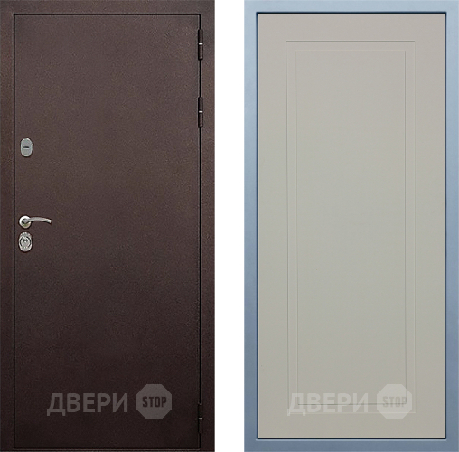 Входная металлическая Дверь Дива МД-40 Медь Н-10 Шампань в Яхроме