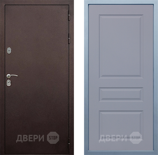 Входная металлическая Дверь Дива МД-40 Медь Д-13 Силк Маус в Яхроме