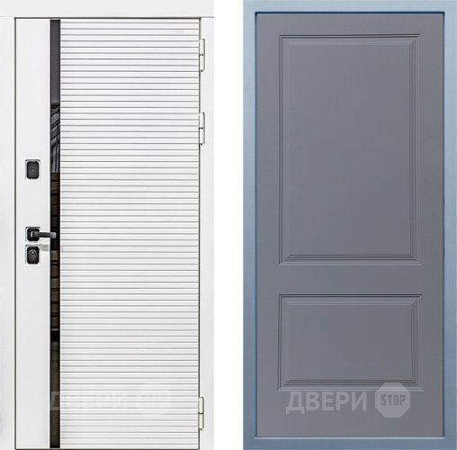 Дверь Дива МХ-45 Белая STR Д-7 Силк Маус в Яхроме