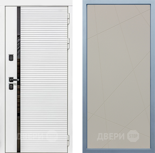 Дверь Дива МХ-45 Белая STR Д-11 Шампань в Яхроме