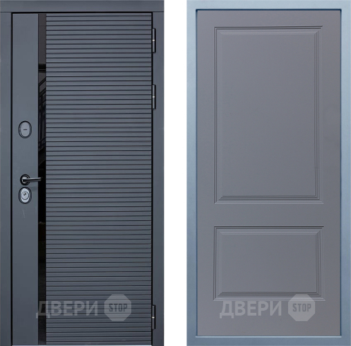 Входная металлическая Дверь Дива МХ-45 STR Д-7 Силк Маус в Яхроме