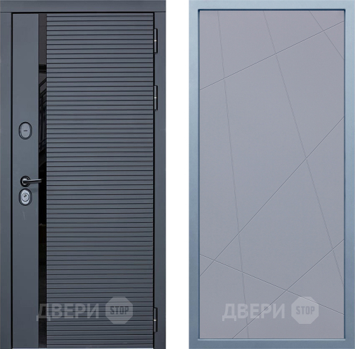 Входная металлическая Дверь Дива МХ-45 STR Д-11 Силк Маус в Яхроме