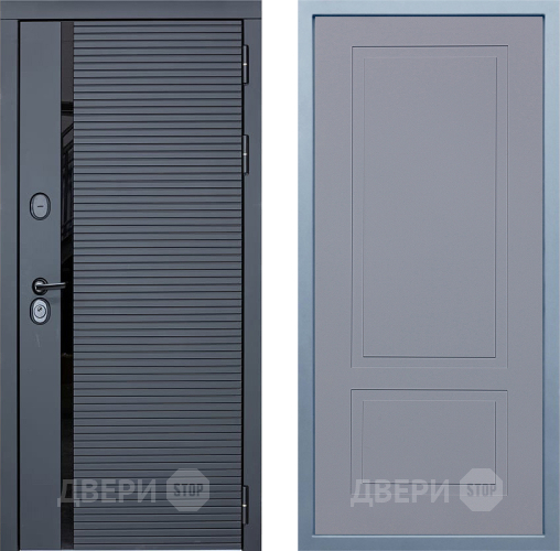 Входная металлическая Дверь Дива МХ-45 STR Н-7 Силк Маус в Яхроме