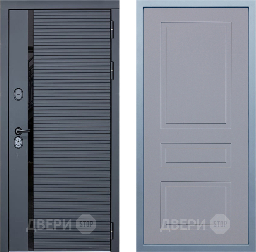 Входная металлическая Дверь Дива МХ-45 STR Н-13 Силк Маус в Яхроме