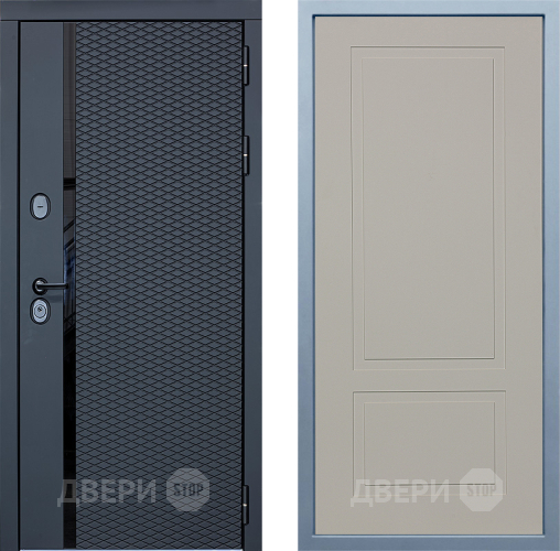 Входная металлическая Дверь Дива МХ-47 STR Н-7 Шампань в Яхроме