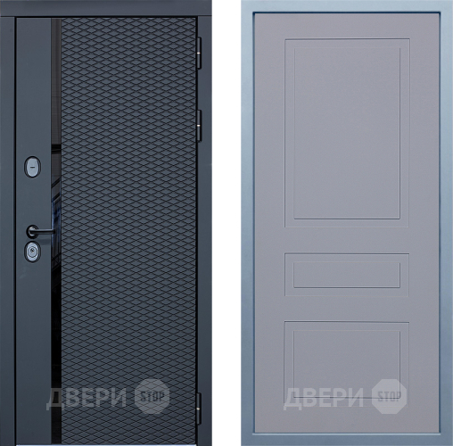 Входная металлическая Дверь Дива МХ-47 STR Н-13 Силк Маус в Яхроме