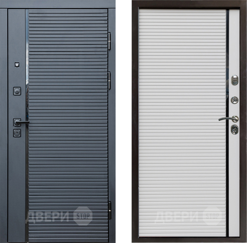 Входная металлическая Дверь Престиж Черная Линия Porte Белый в Яхроме