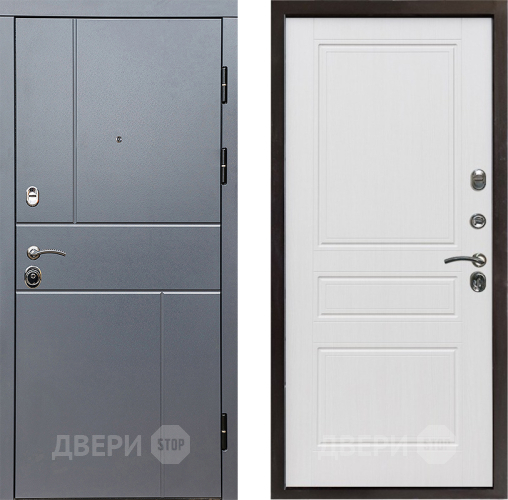 Дверь Престиж Горизонт Грэй Классика Белое дерево в Яхроме