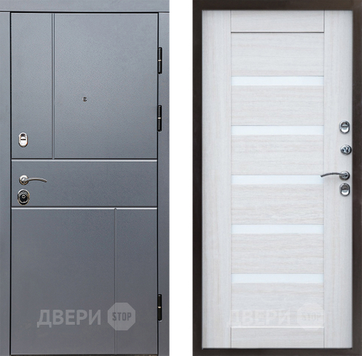 Дверь Престиж Горизонт Грэй Царга Лиственница белая в Яхроме
