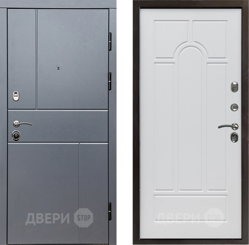Дверь Престиж Горизонт Грэй Арка Белое дерево в Яхроме