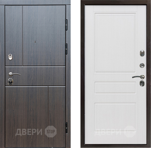 Дверь Престиж Горизонт Венге Классика Белое дерево в Яхроме