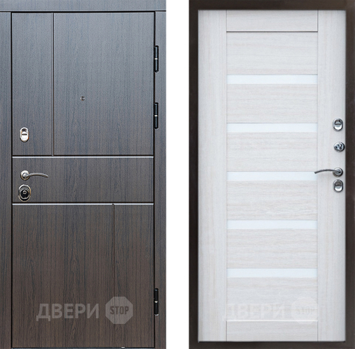 Дверь Престиж Горизонт Венге Царга Лиственница белая в Яхроме