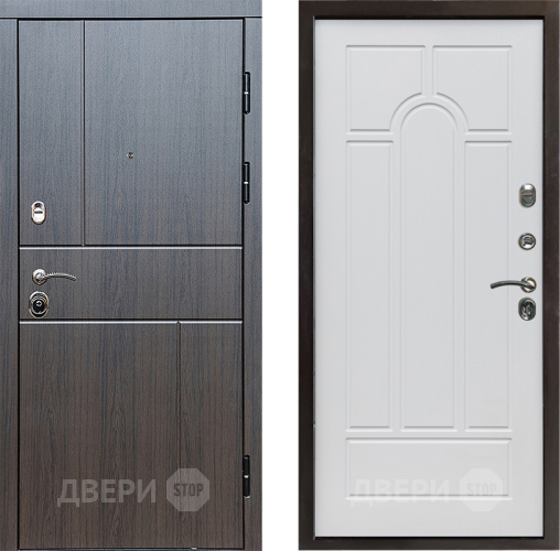 Дверь Престиж Горизонт Венге Арка Белое дерево в Яхроме