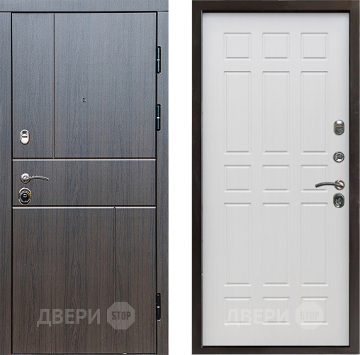 Входная металлическая Дверь Престиж Горизонт Венге Спарта Лиственница белая в Яхроме