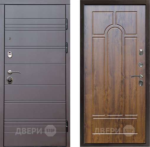 Дверь Престиж Линия Браун Арка Дуб в Яхроме