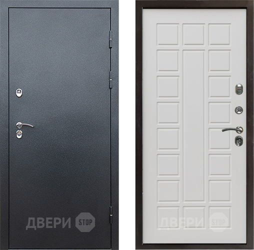 Входная металлическая Дверь Престиж TERMO с терморазрывом Снегирь Серебро Престиж Бежевый мат в Яхроме