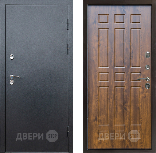 Входная металлическая Дверь Престиж TERMO с терморазрывом Снегирь Серебро Спарта Дуб в Яхроме
