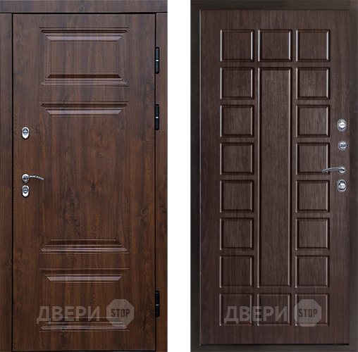 Входная металлическая Дверь Престиж TERMO с терморазрывом Премиум Орех Престиж Венге в Яхроме