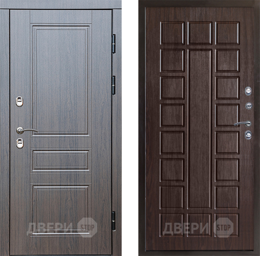 Входная металлическая Дверь Престиж TERMO с терморазрывом Классика Престиж Венге в Яхроме
