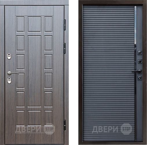 Дверь Престиж TERMO с терморазрывом Престиж Porte Черный кварц в Яхроме